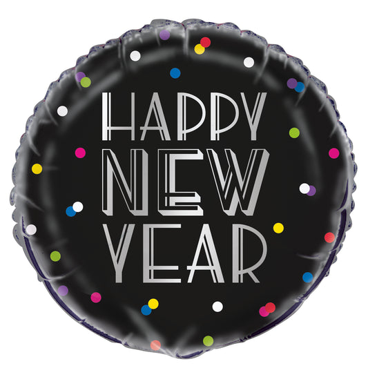 Happy New Year Foil Balloon 18"