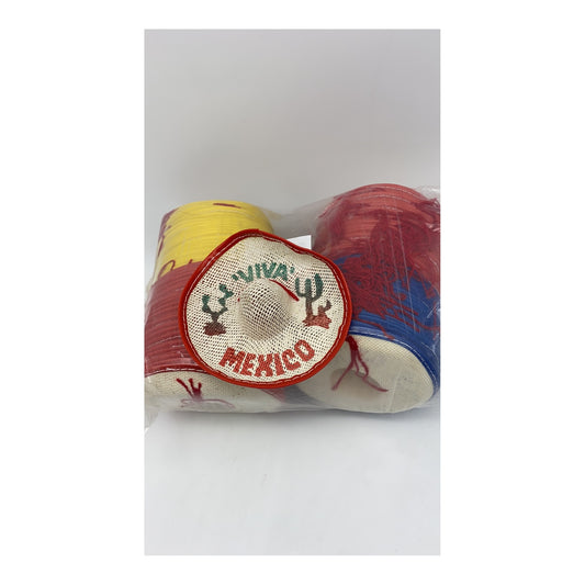 (c) 3 1/2" 1 Sombrero Hat 4pc