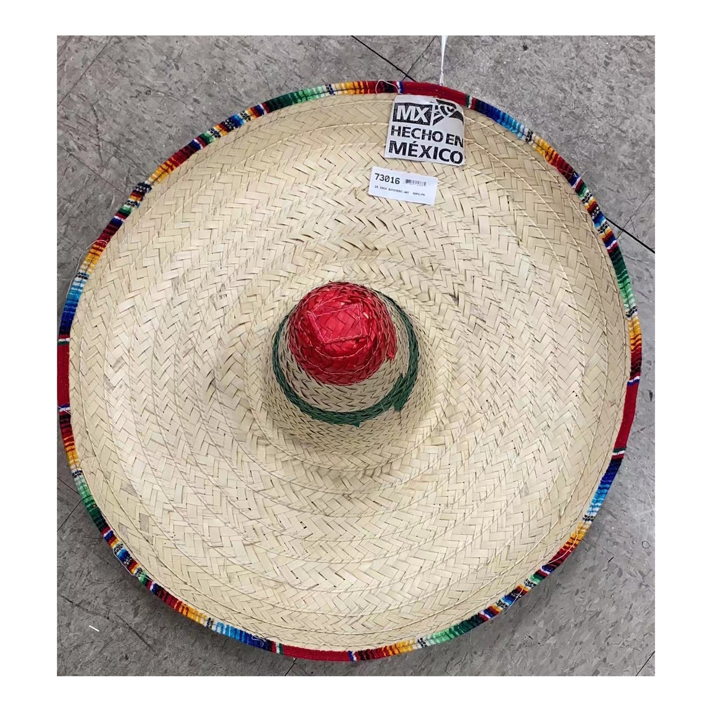 (c) Inch Sombrero Hat 24ct