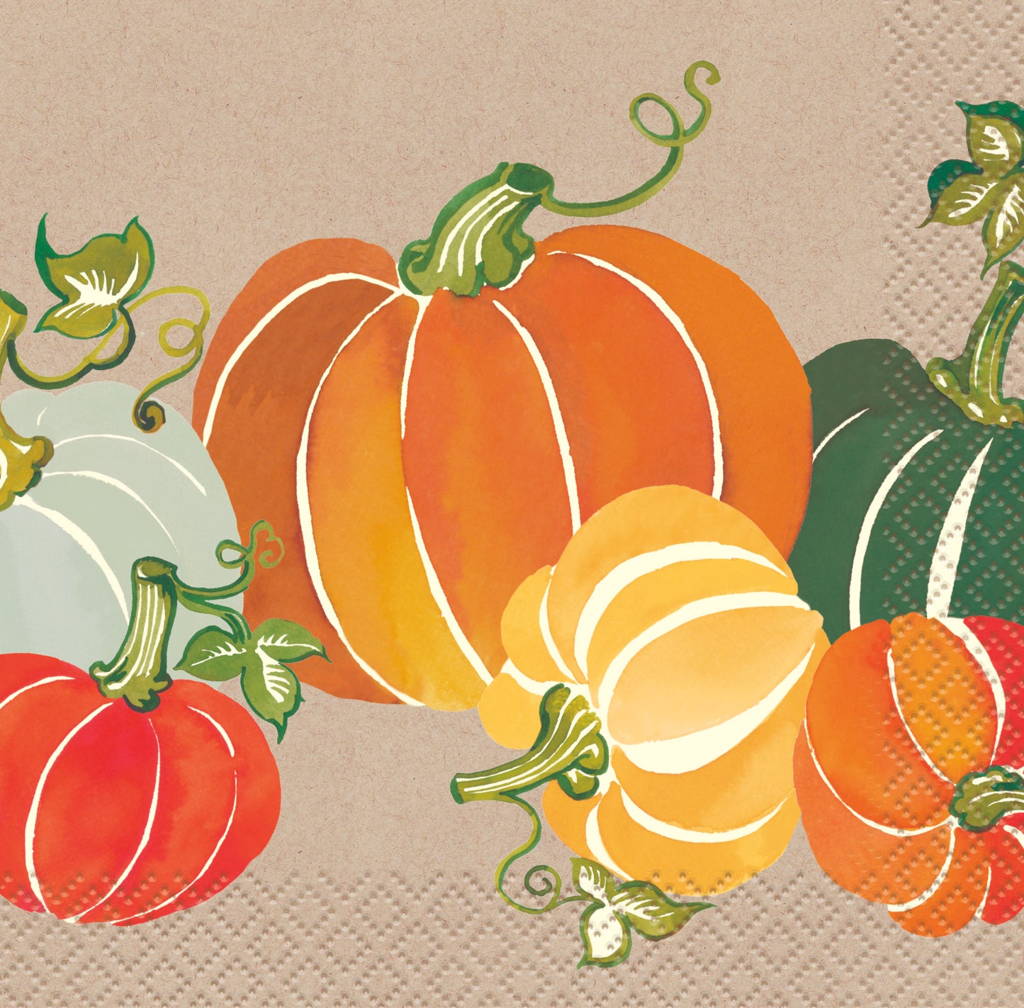 Pumpkins Napkin (small) 16ct