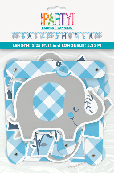 Baby Shower Banner Blue