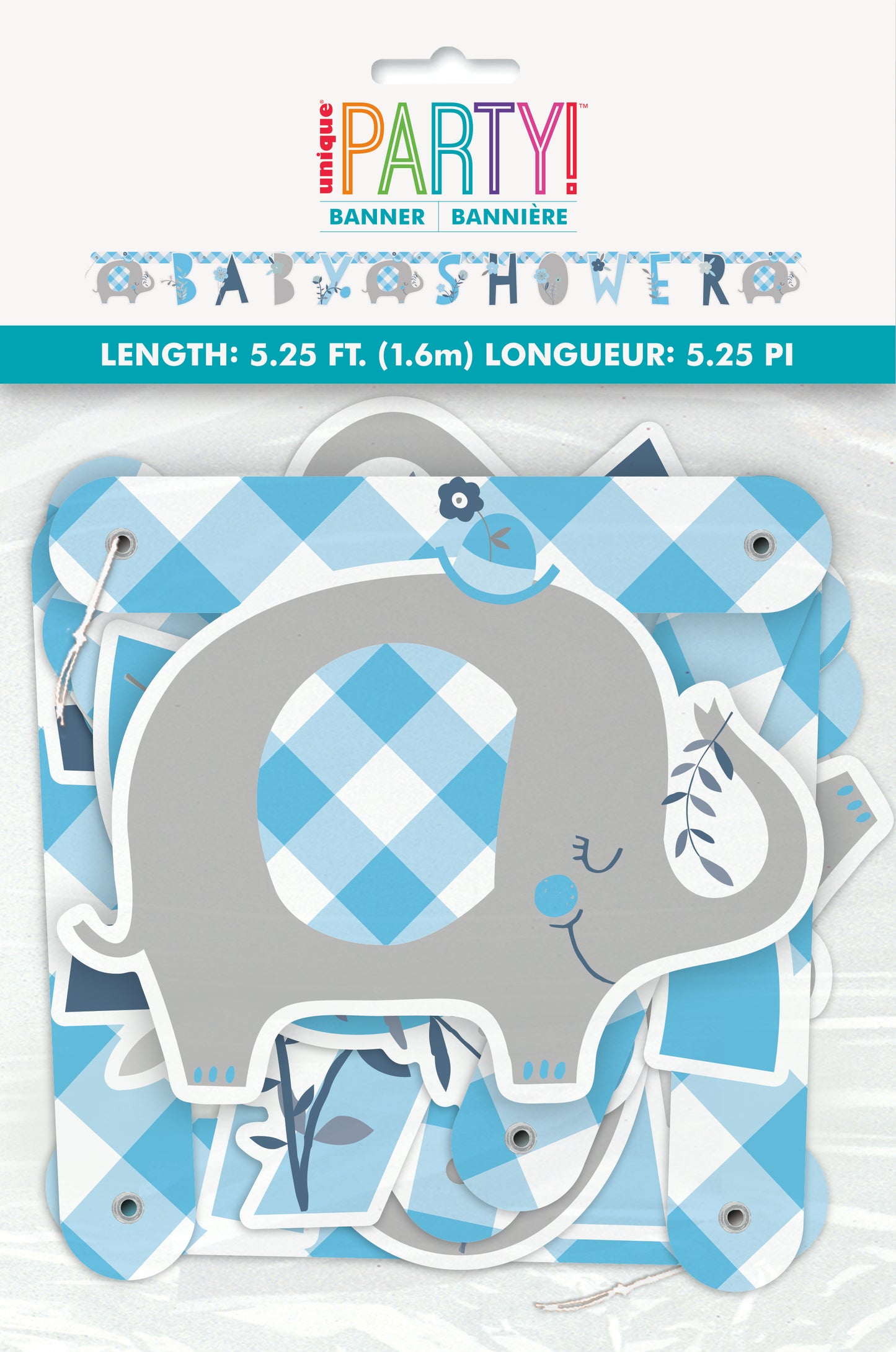 Banner de Baby Shower Azul