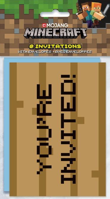 Invitation Minecraft