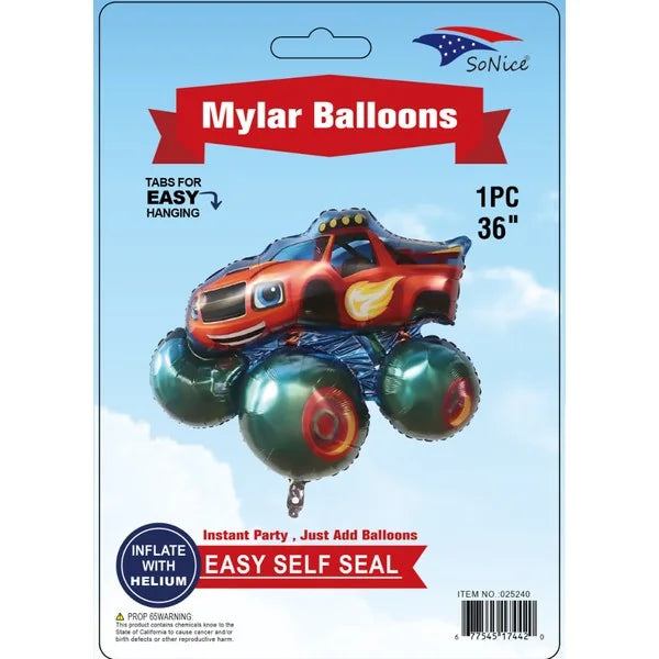 Truck Mylar Balloon