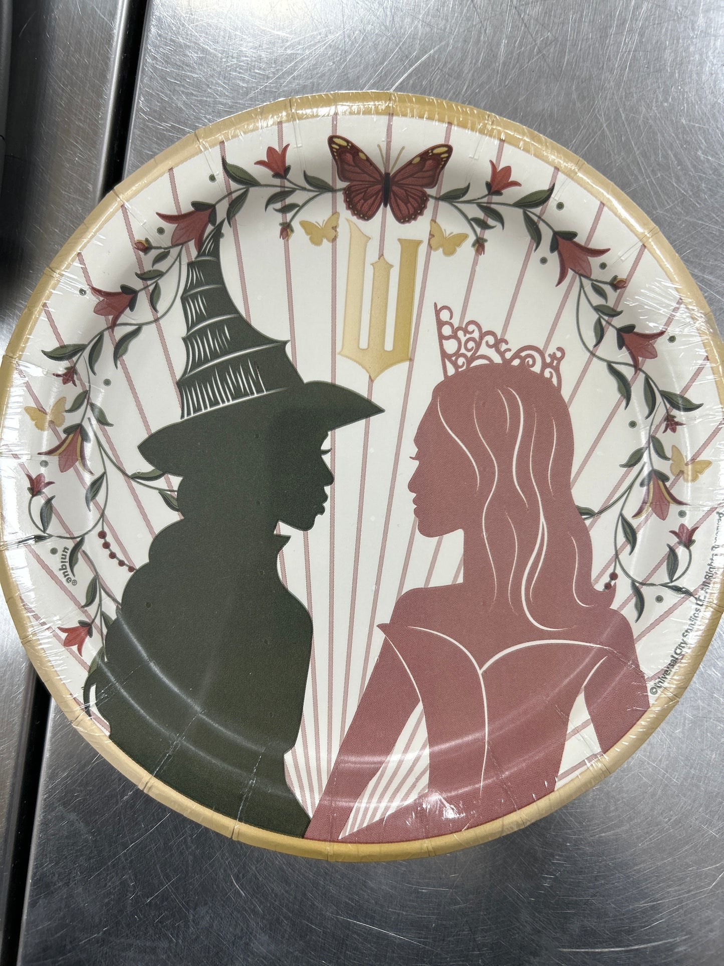 Platos Malvados de 7" 8 unidades