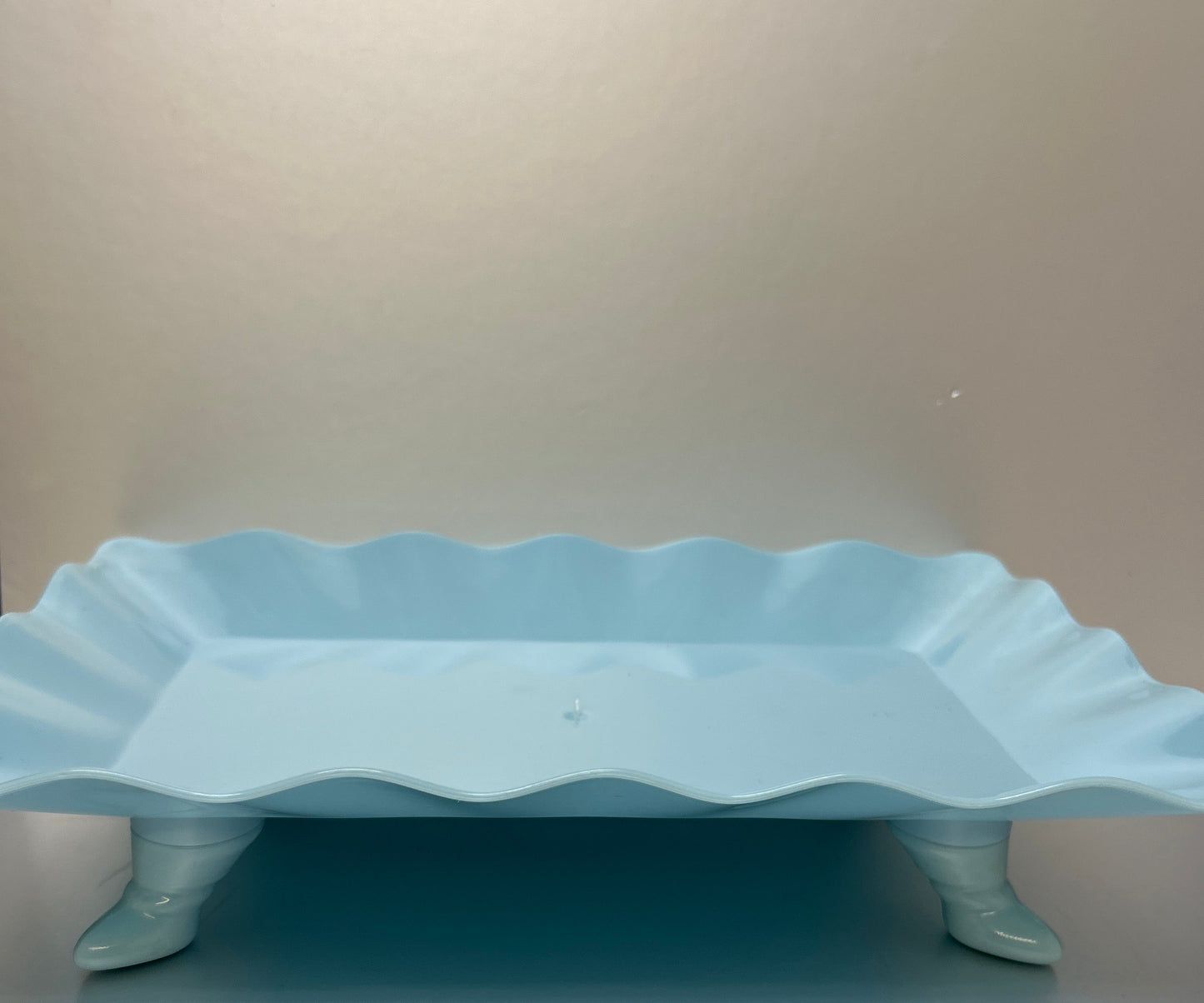Soporte para Dulces Ondulado de Plástico - Azul