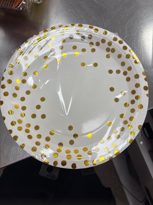 Platos de 9'' 25 unidades