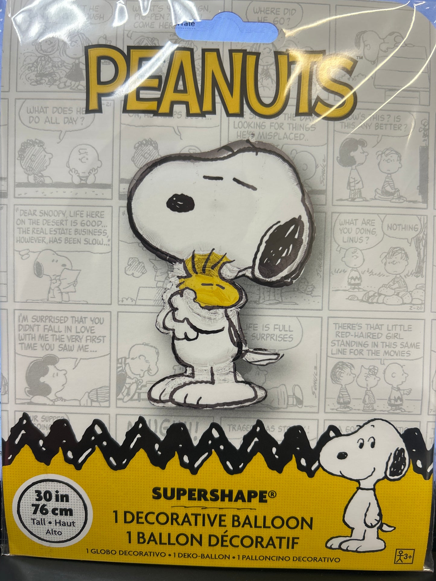 XL Cacahuete: Snoopy y Woodstock