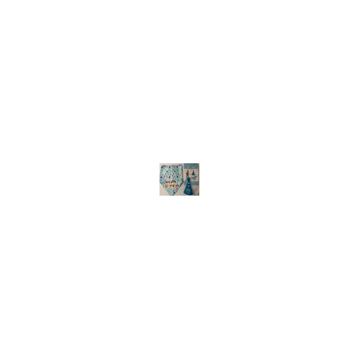 Pets Happy Birthday Set Blue 60Set/Cs