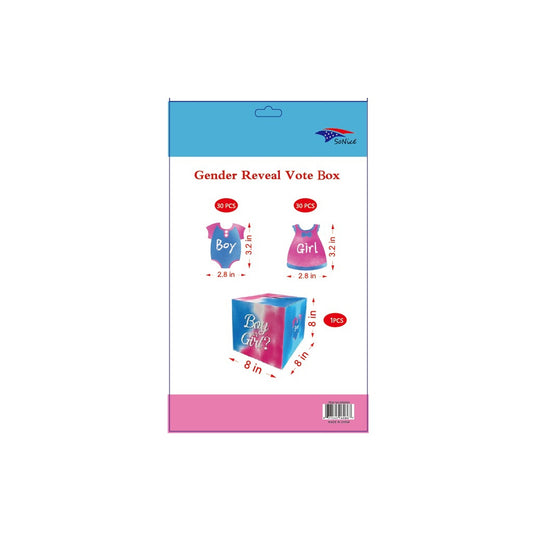 Gender Reveal Vote Box