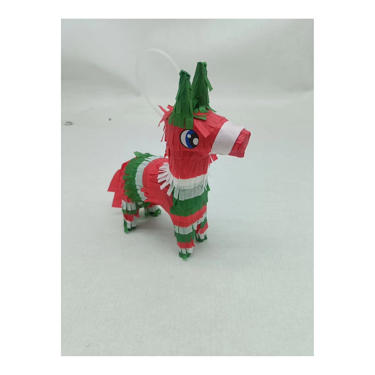 Mini Pinata Red/White/Green ,