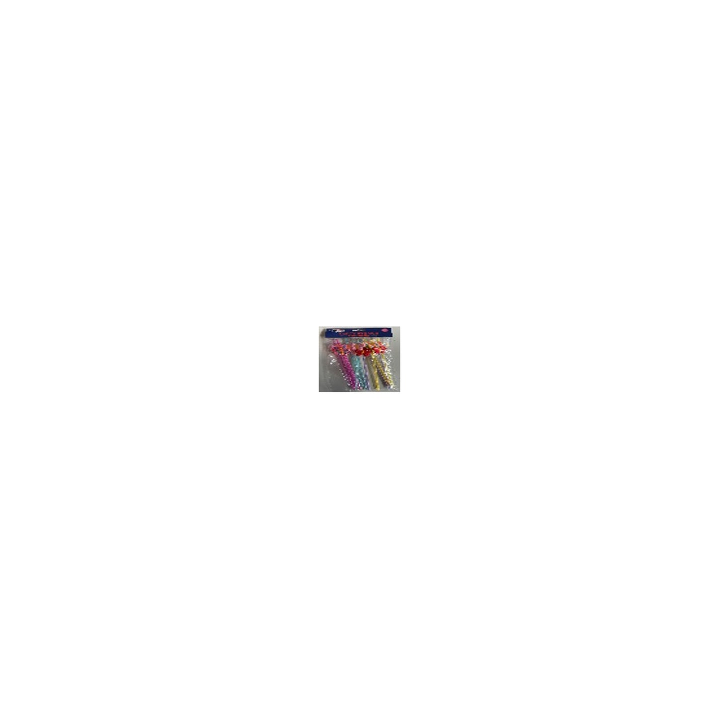 12 ct Fancy Straws Butterfly 120Pk/Cs