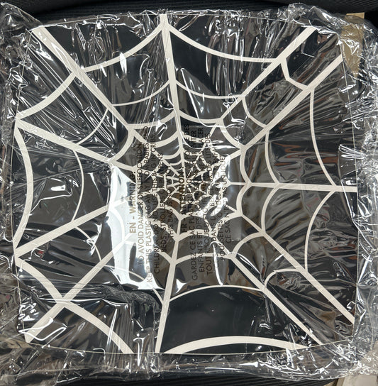 Tazón Cuadrado de Papel Telaraña 1 pieza