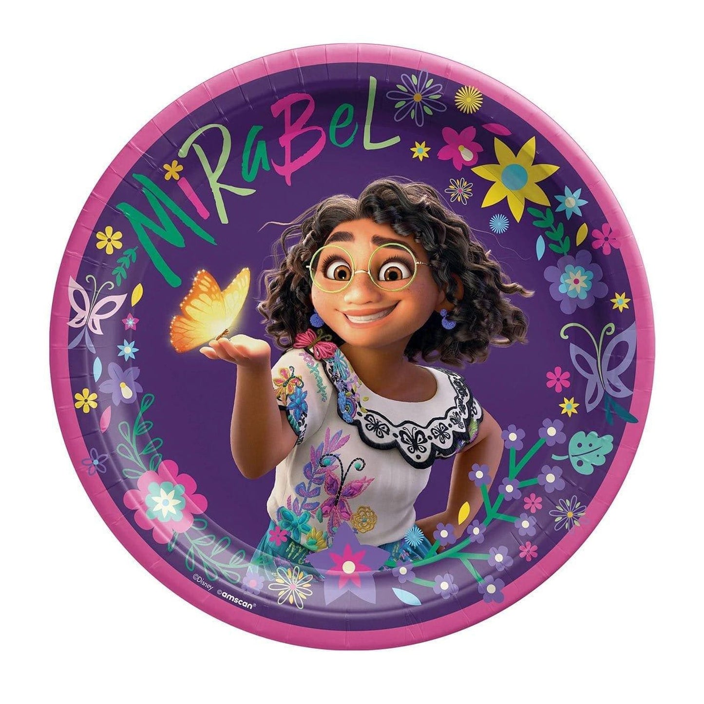 9" Plate Round Encanto