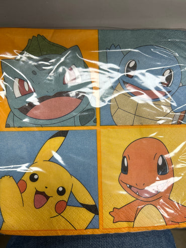 Pokémon Lunch Napkins 16ct