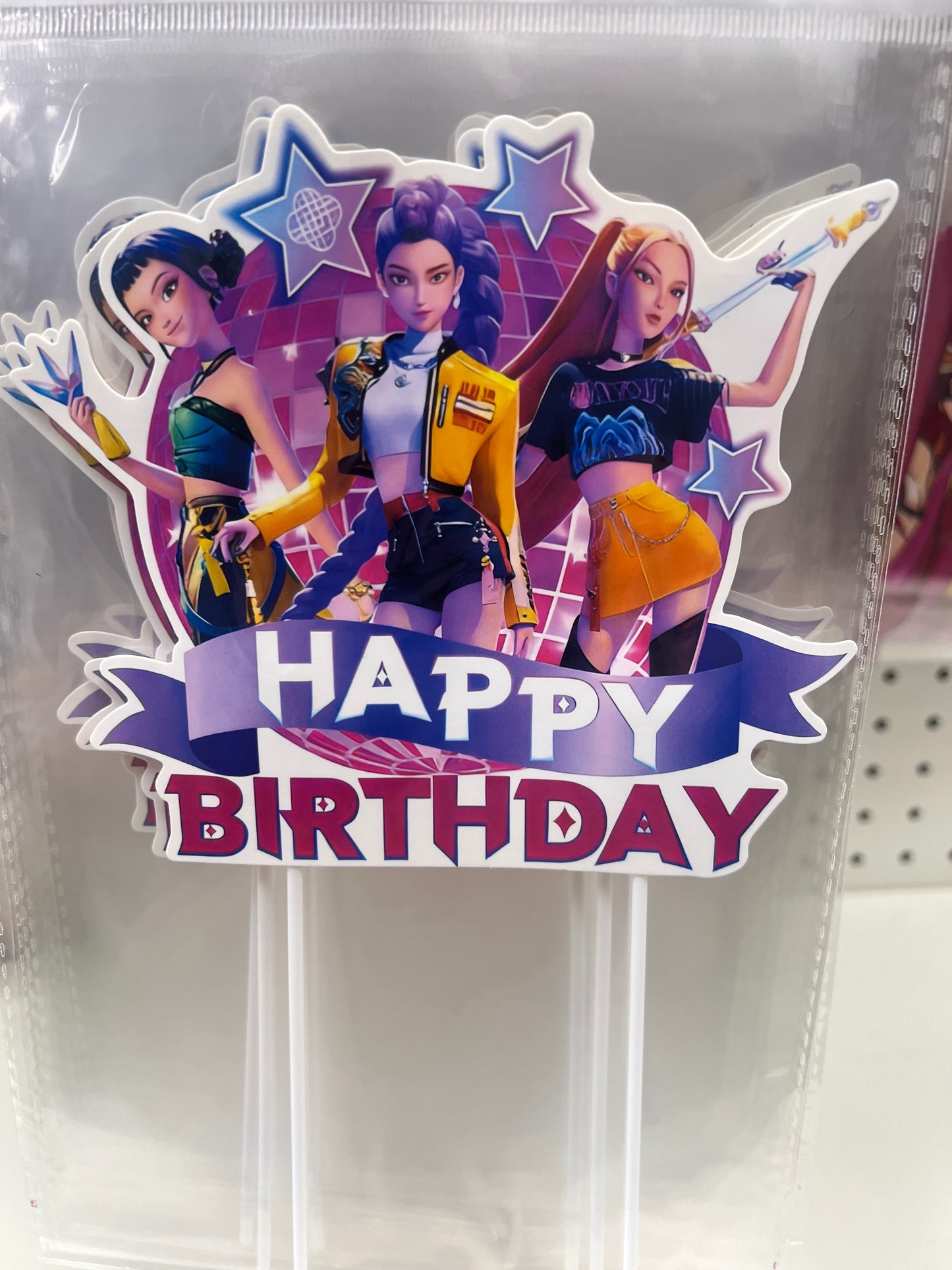 K-pop Cake Topper