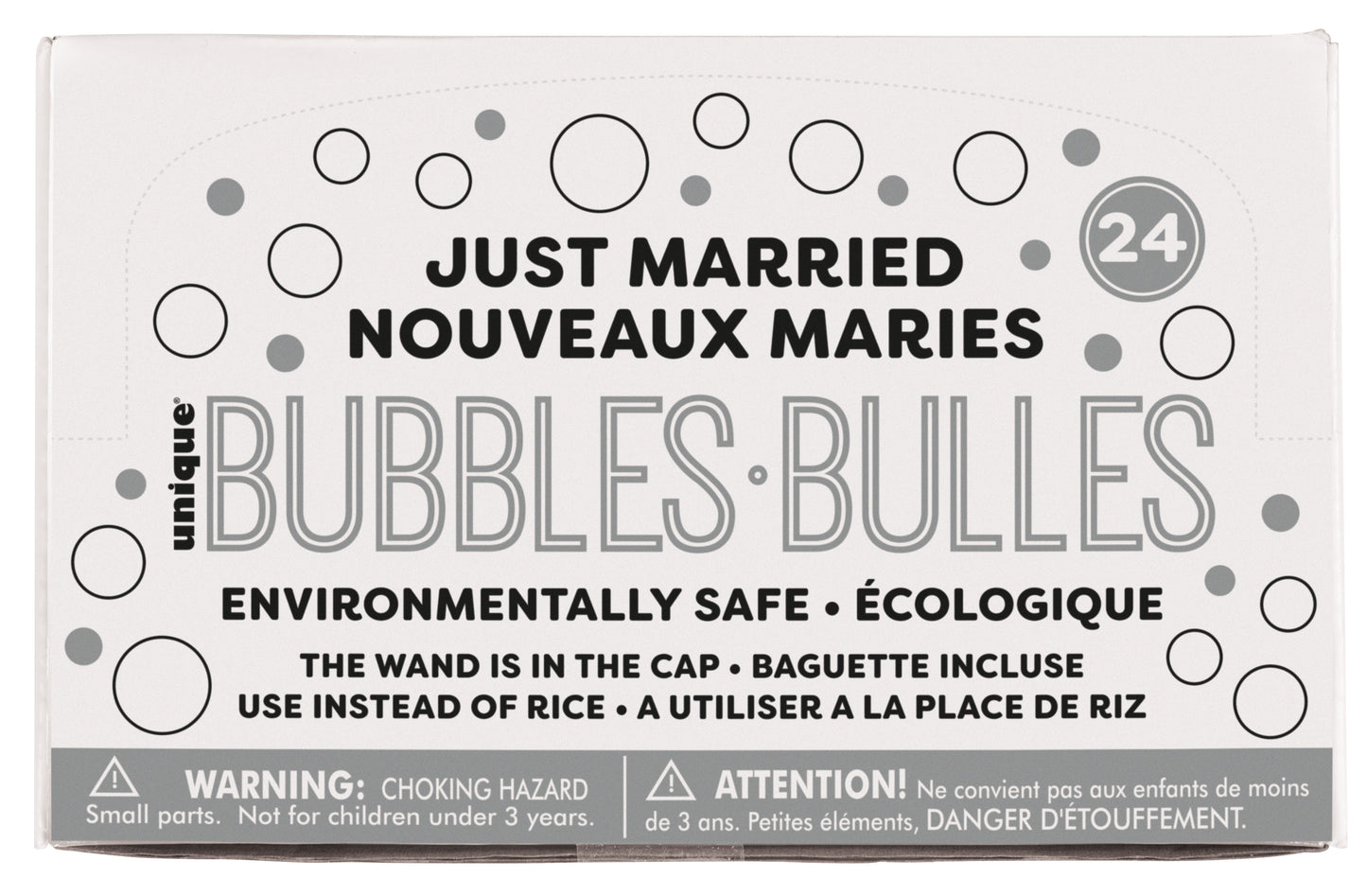Just Married Bubbles 24ct