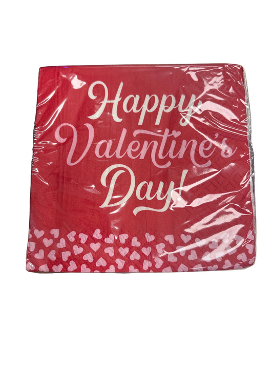 Napkin Valentine 16ct