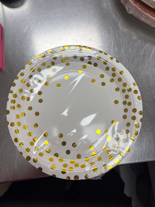 Platos de 7" 25 unidades