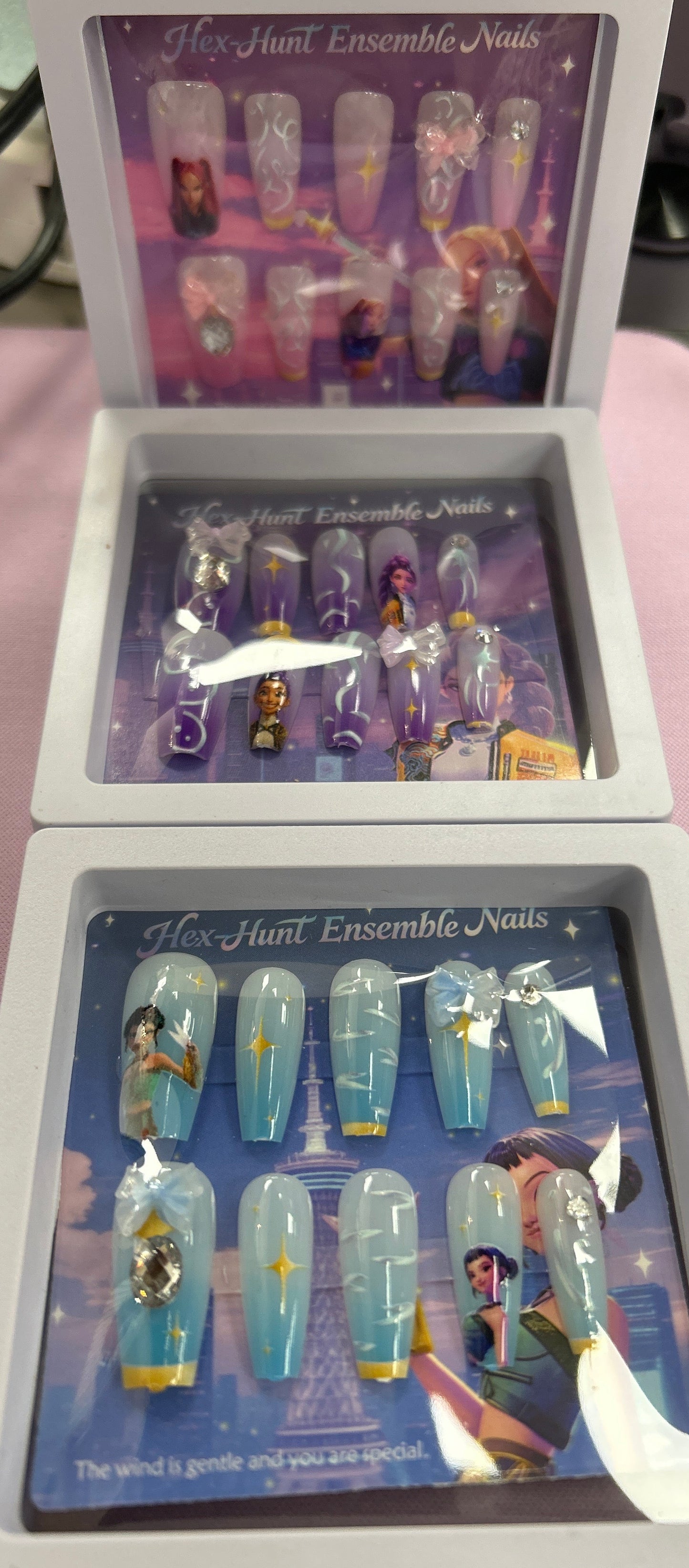 Set de uñas K-Pop