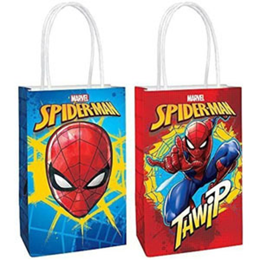 Bolsa de papel Kraft Spider-Man