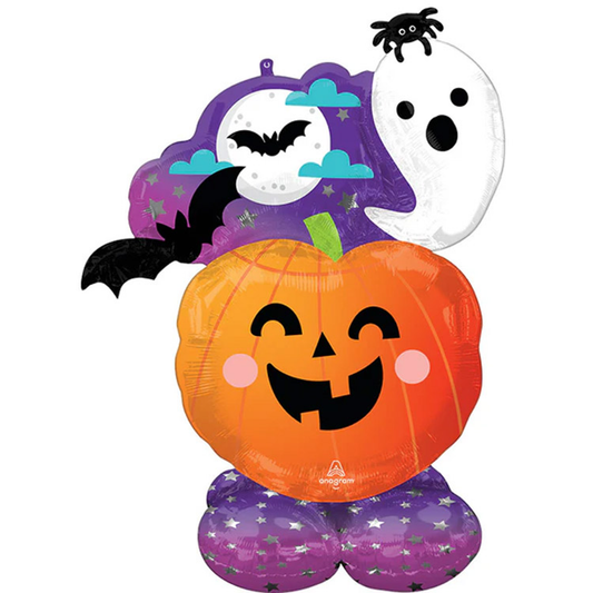 Airloonz Balloon Ghost & Pumpkin