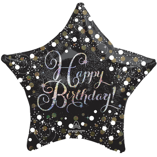 Estrella de cumpleaños gigante