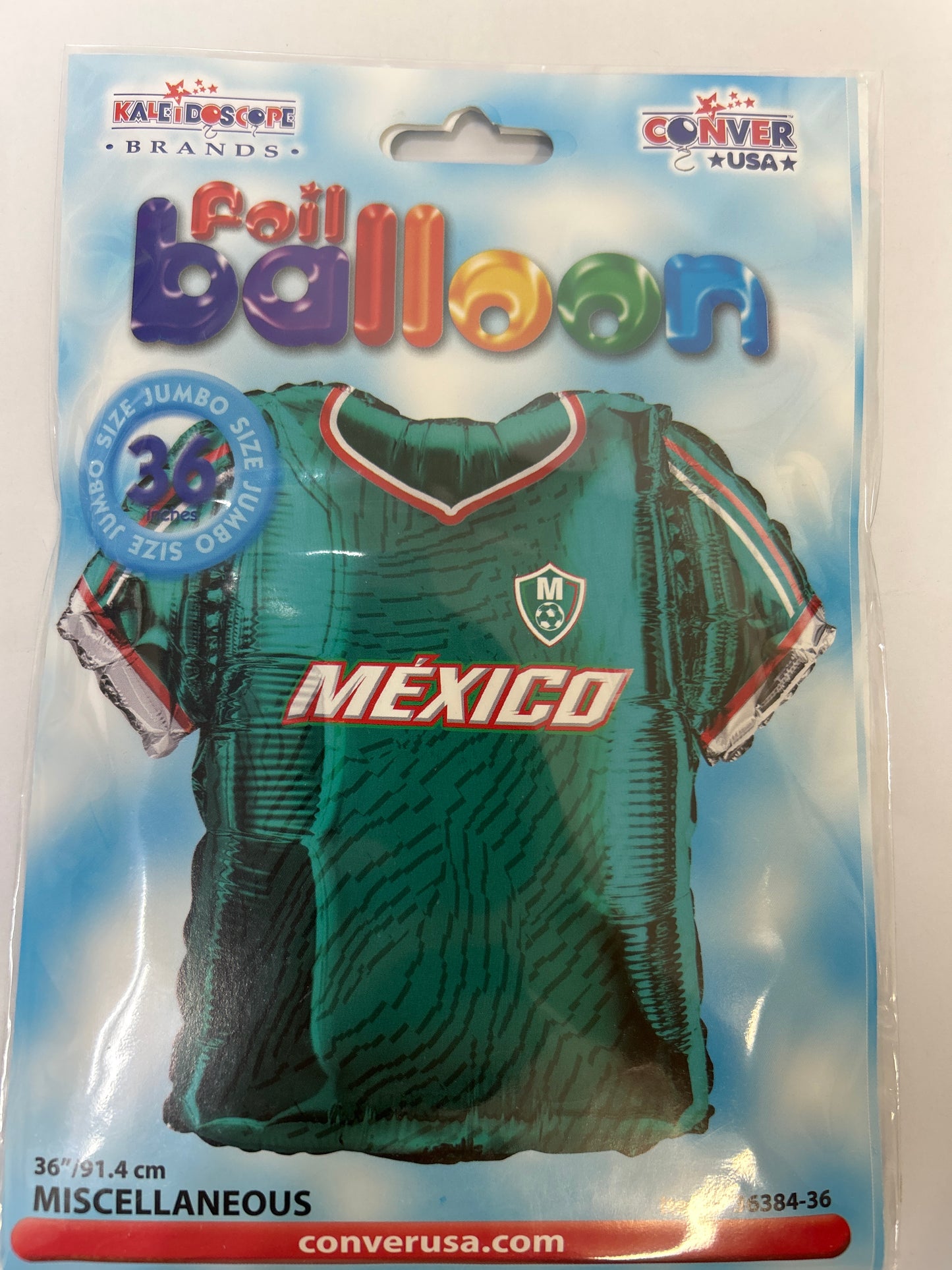 36” Jersey Mexico Foil Balloon