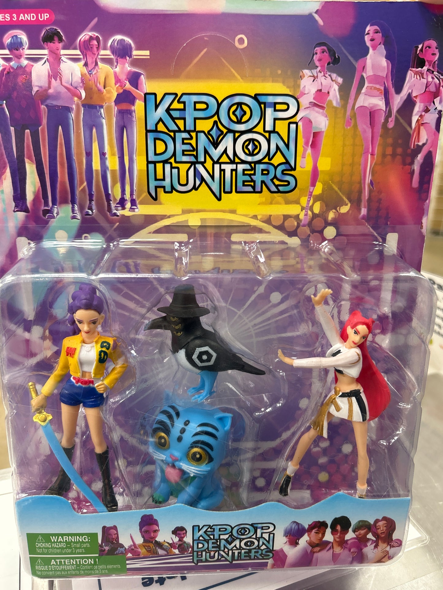 Set de K-Pop con gato de 4 piezas