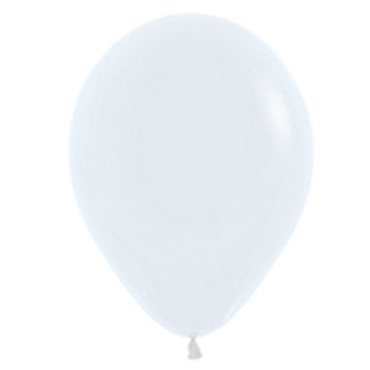 Betallatex Balloon Fashion White 100ct Latex Balloon 5"