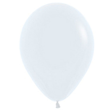 Bt White 100ct Latex Balloon 11"