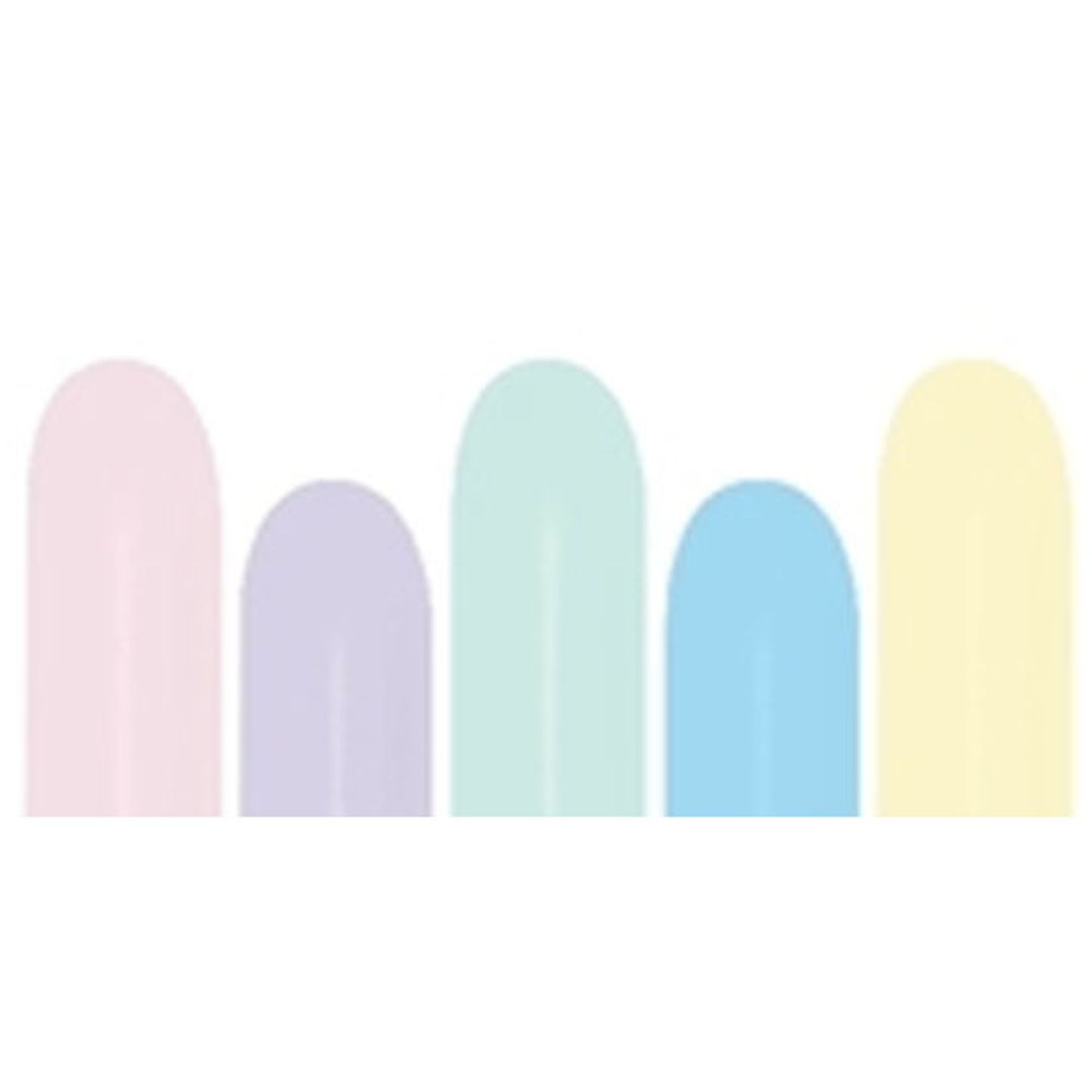 260 Betallatex Pastel Mat Assorted 100ct 260ct