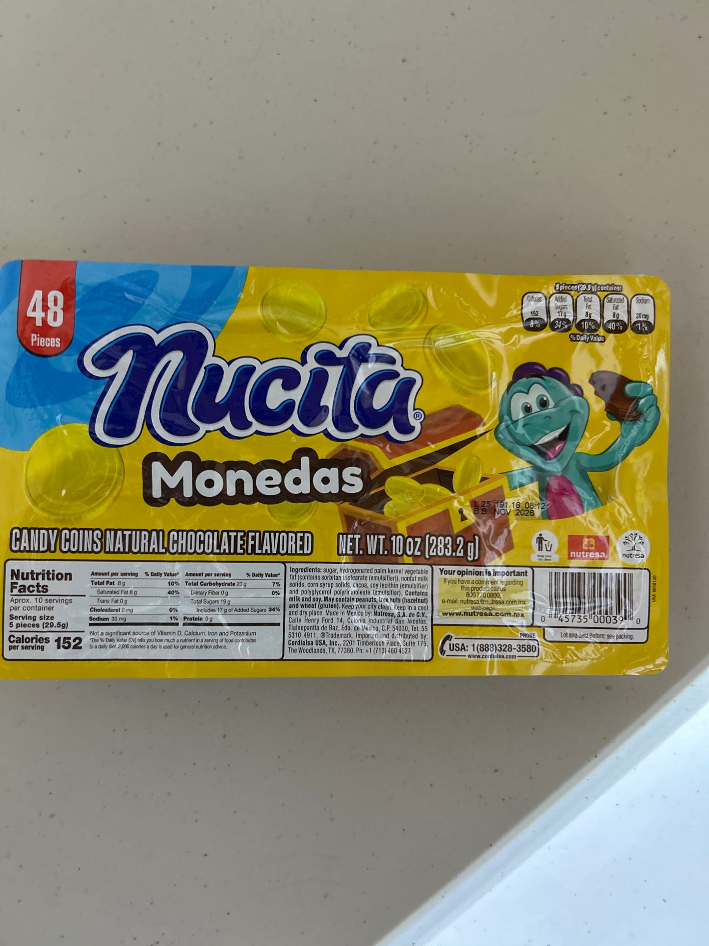 Monedas Chocolate 48pcs