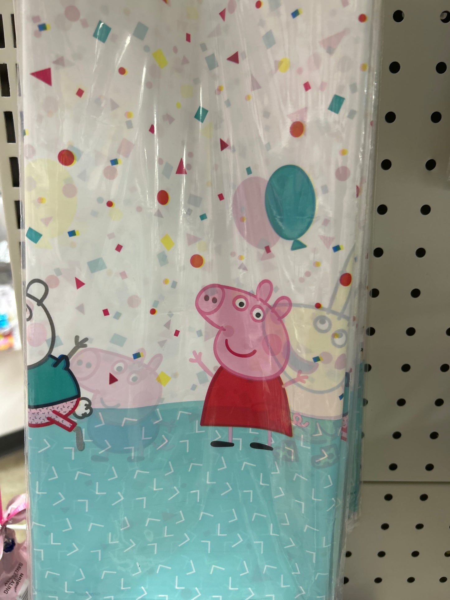 Table Cover Peppa Pig Confetti