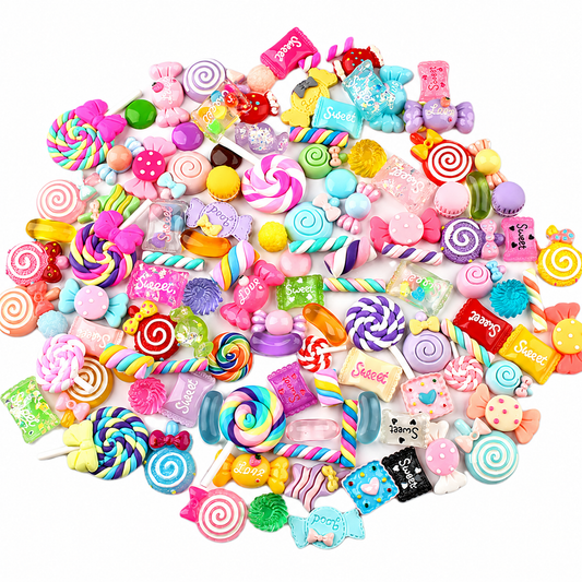 DIY Mix Candy Slime Charms