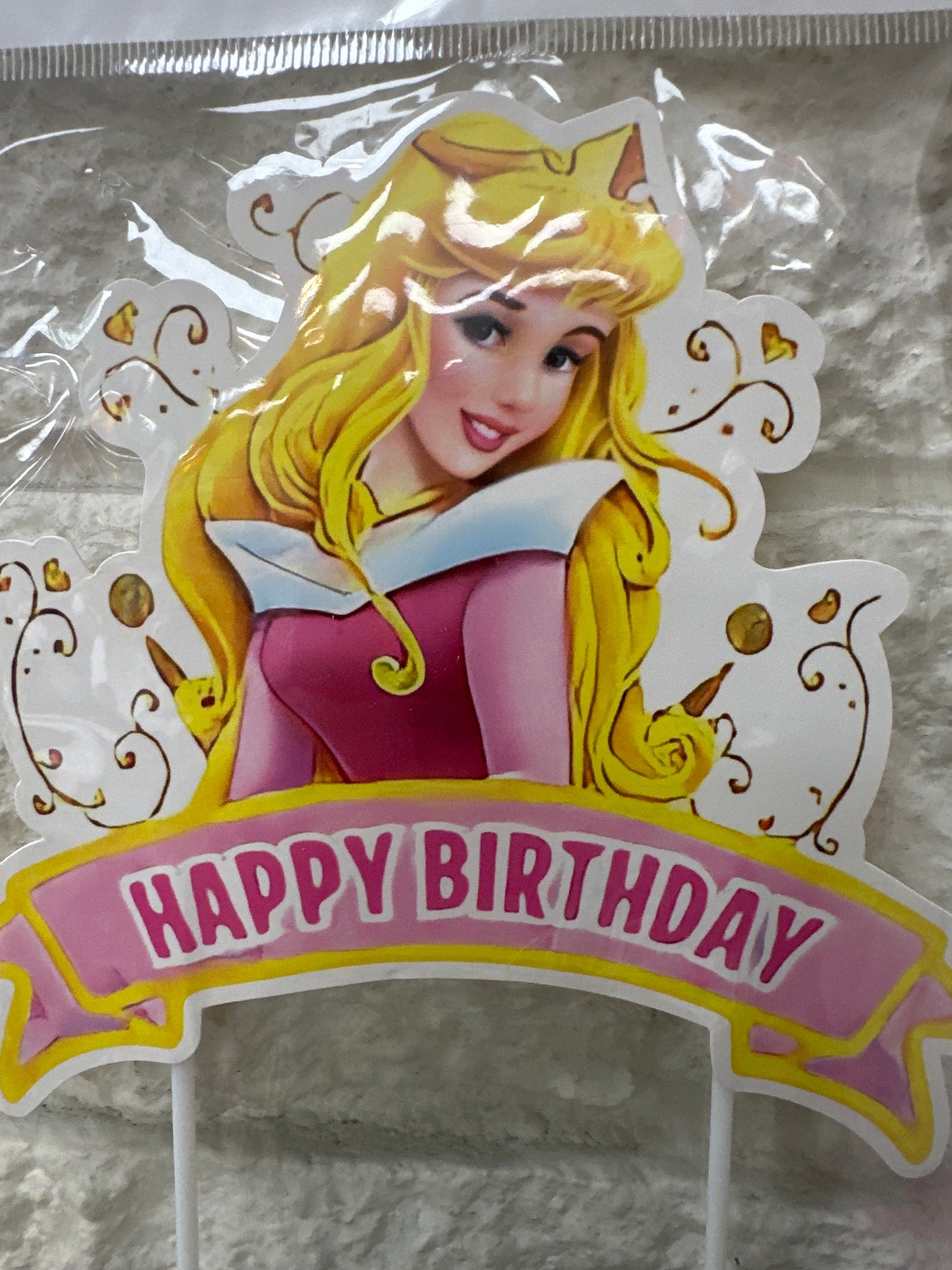 Princess Aurora Cake Topper
