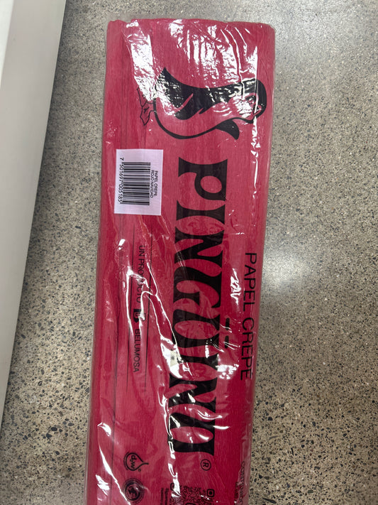Papel Crepe Rojo Navidad 10ct