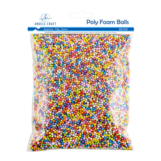 Bolas de espuma de poliestireno - Multicolor