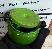Pot with Lid Peltre