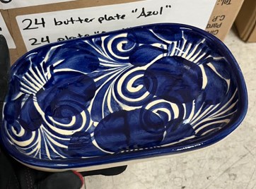 Butter Plate Azul