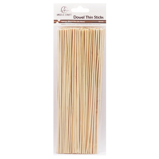 Dowel Fine Thin Stick Natural
