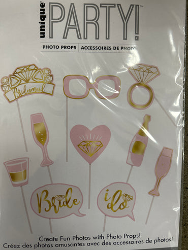 Bachelorette Photo Props 10ct
