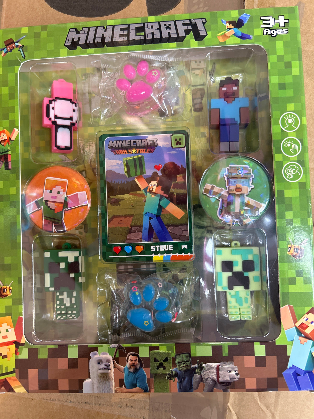 Minecraft 9Pc Toy Set