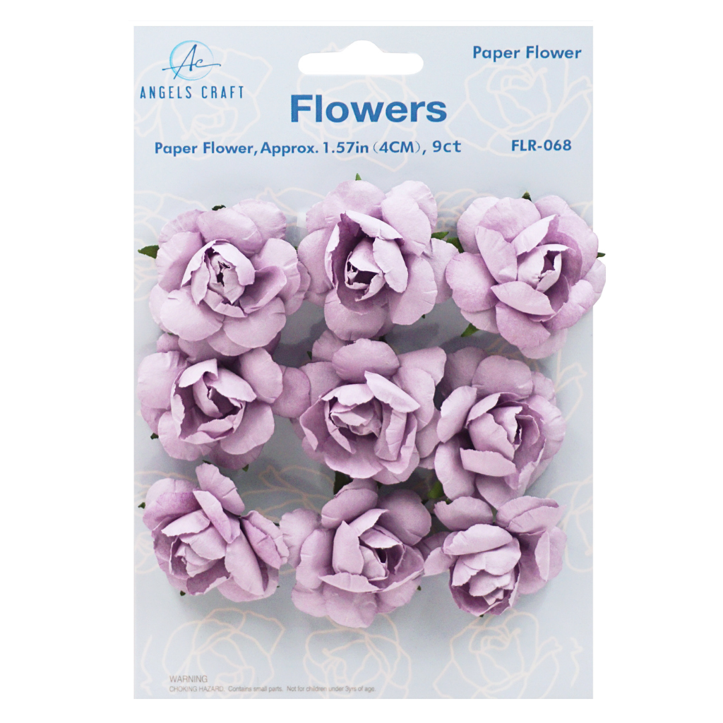 Flor de Papel Lavanda 9kt