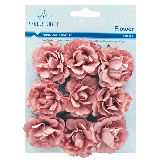 Paper Flower Dusty Pink 9ct
