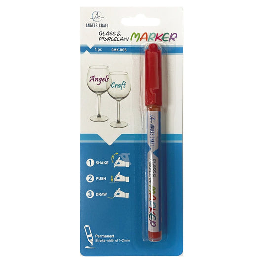 Glass/Ceramic Marker Red