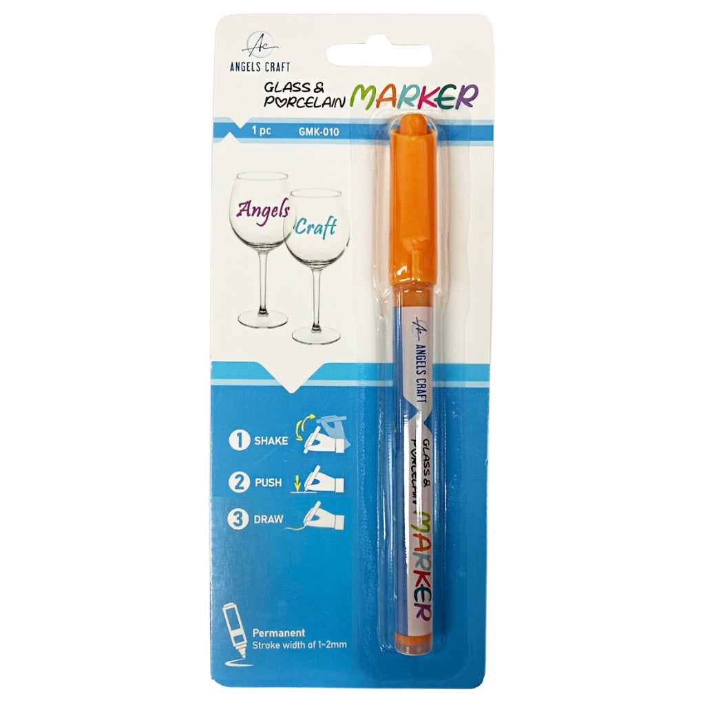 Glass/Ceramic Marker Orange