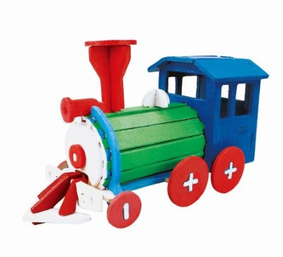 DIY 3D Puzzle/Paint Locomotive