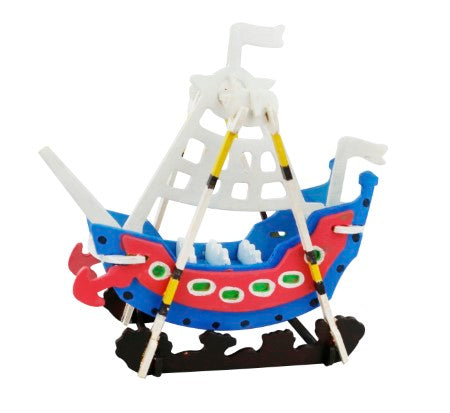 DIY 3D Puzzle/Paint Swing Boat