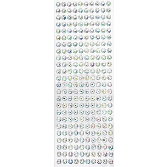 Stone Sticker Number 8 Clear